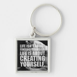 Llavero Motivación de entrenamiento: cree usted mismo