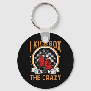 Llavero Motivación de Kickboxing I Kickbox para Quemar la 
