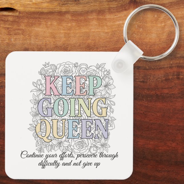 Llavero Motivacional Personalizado (Reverso )