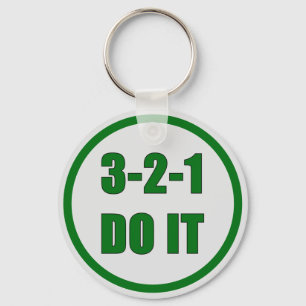 Llavero Motivational-3-2-1-Do-It-Bold-Green