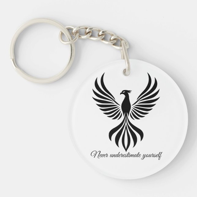Llavero Motivational Quote Keychain (Frente)