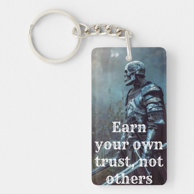 Llavero Motivational Quote Keyring | Positive Gift for Fri (Frente)