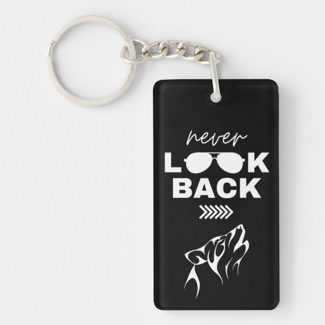 Llavero Motivational Quote Metal Keyring (Frente)