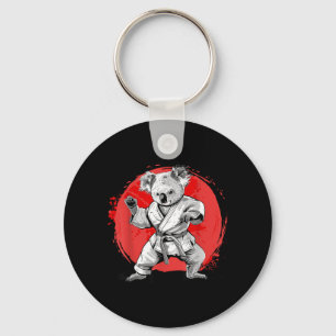 Llavero Motivo de koala de karate Taekwondo Jiu-Jitsu MMA