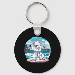 Llavero Motivo de koala de karate Taekwondo Jiu-Jitsu MMA