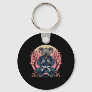 Llavero Motivo de koala de karate Taekwondo Jiu-Jitsu MMA