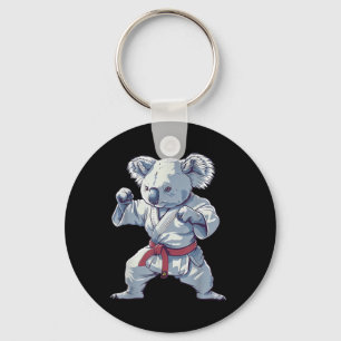 Llavero Motivo de koala de karate Taekwondo Jiu-Jitsu MMA