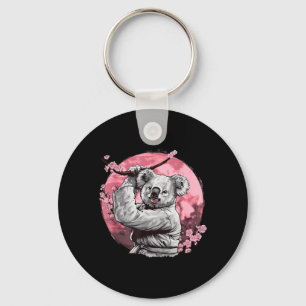 Llavero Motivo de koala de karate Taekwondo Jiu-Jitsu MMA