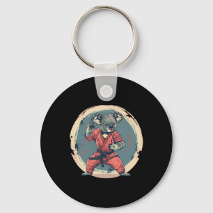 Llavero Motivo Koala de Karate Taekwondo Jiu-jitsu Mma Kic