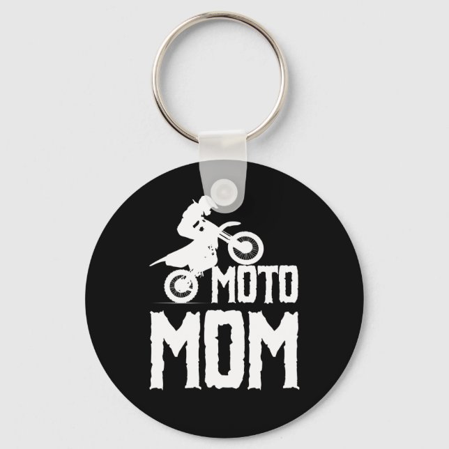 Llavero Moto Mom Motorcross (Anverso)