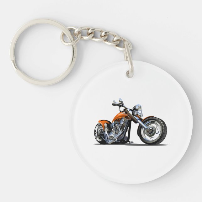 Llavero moto personalizado (Frente)