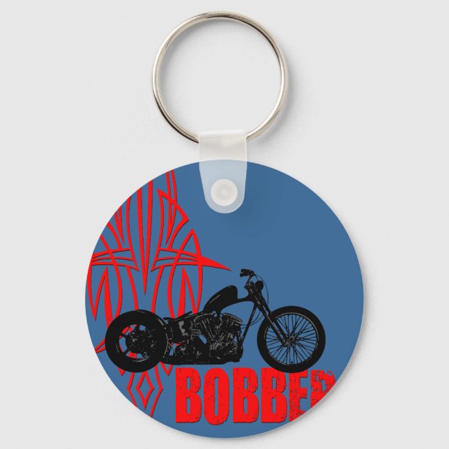 Llavero Motocicleta Bobber (Anverso)