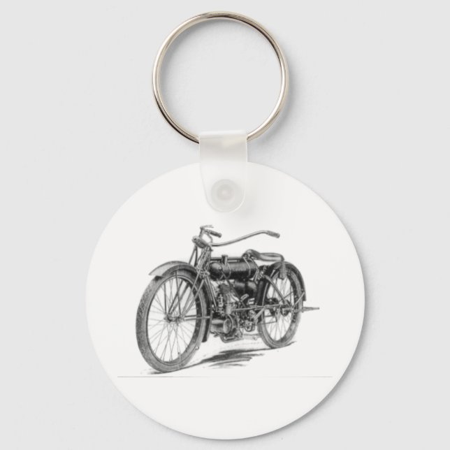 Llavero Motocicleta de época de 1918 (Anverso)
