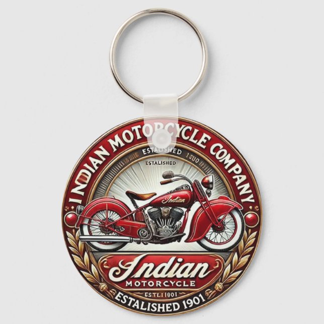 Llavero Motocicleta Indian (Anverso)