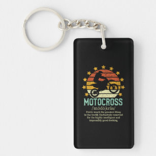 Llavero metálico con forma de moto de carreras y placa promocionales, LLA  831