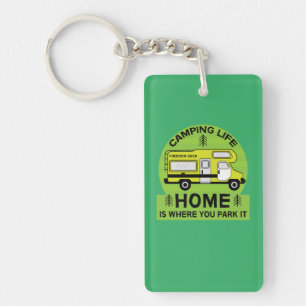 Llavero Motohogar RV Motorhome Camping Life Latte Mug