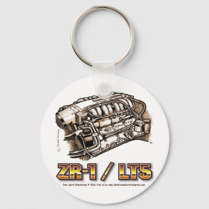 Llavero Motor del Corvette de ZR1 LT5