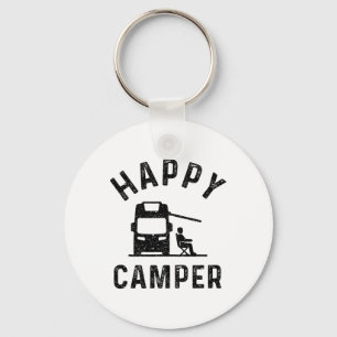 Llavero Motor-home Rv Cosas Hombres Feliz Campista