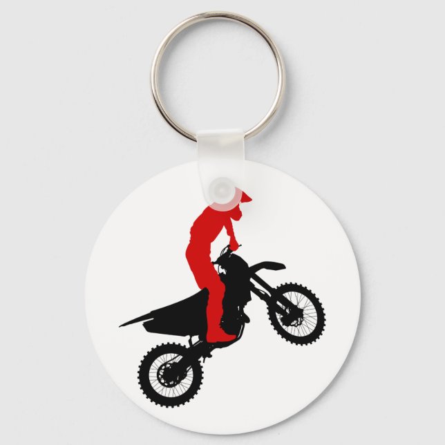 Llavero Motorcross Rider Keychain (Anverso)