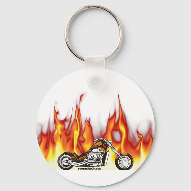 Llavero Motorcycle Fire (Anverso)