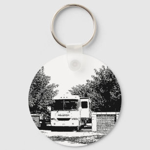 Llavero Motorhome en parque de rv