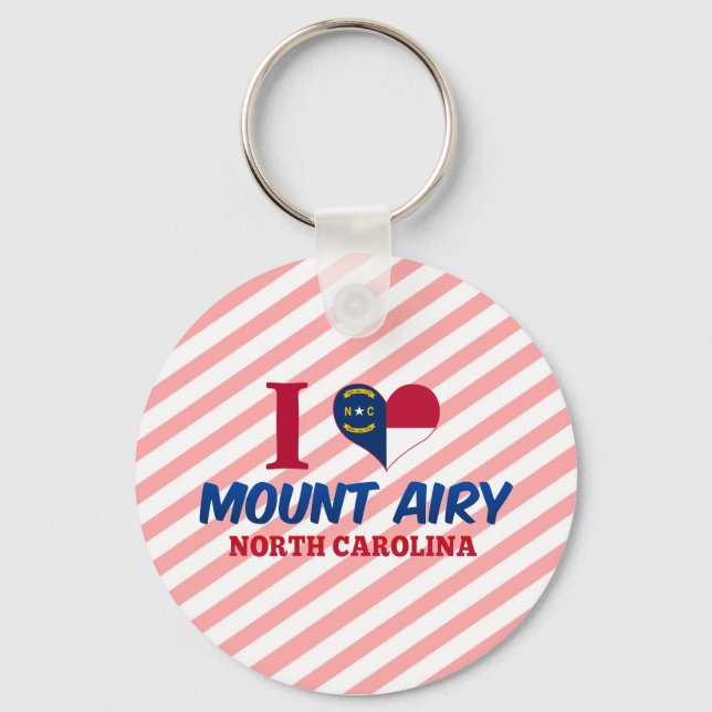 Llavero Mount Airy, Carolina del Norte (Anverso)