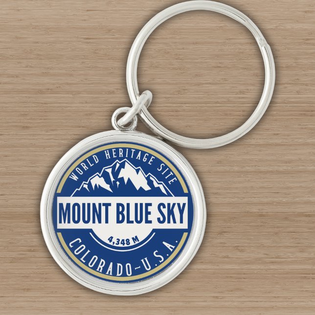 Llavero Mount Blue Sky Colorado Elev 4348 m (Subido por el creador)