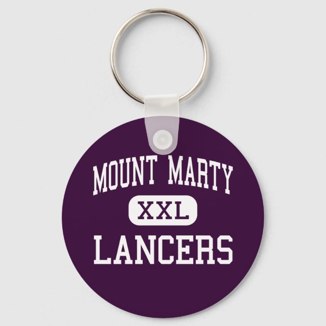 Llavero Mount Marty - Lancers - High - Cedar Rapids Iowa (Anverso)