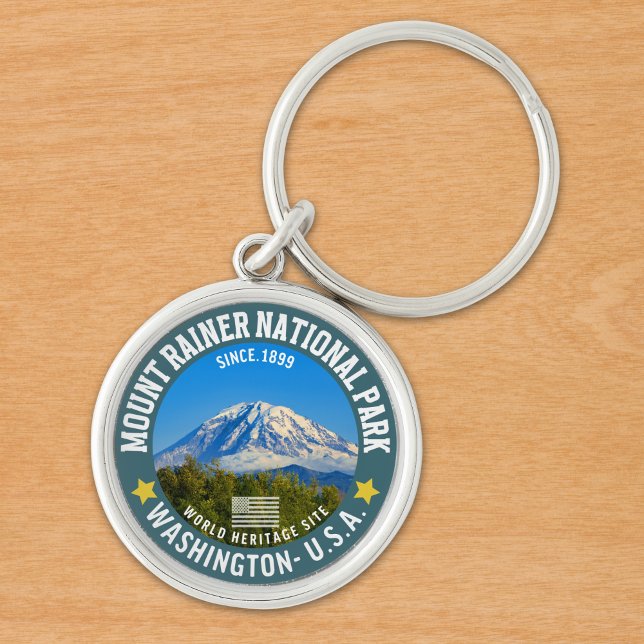 Llavero Mount Rainier National Park – Adventure Souvenir (Subido por el creador)