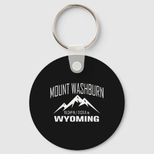 Llavero Mount Washburn Wyoming Escalada Club de Cumbre Out