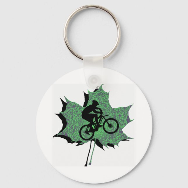 LLAVERO MOUNTAIN BIKE GREENER (Anverso)