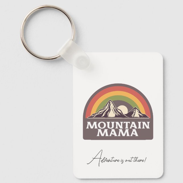 Llavero Mountain Mama Adventure Keychain (Anverso)