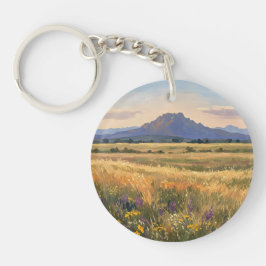 Llavero Mountain on the plain