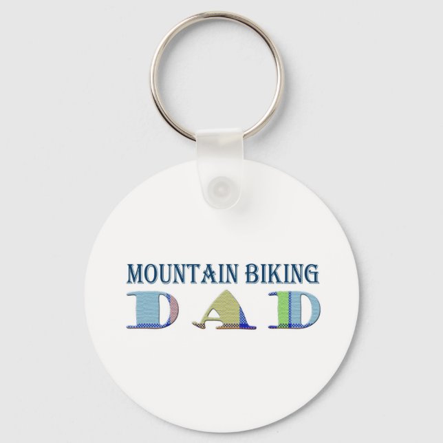 Llavero MountainBikingDad (Anverso)