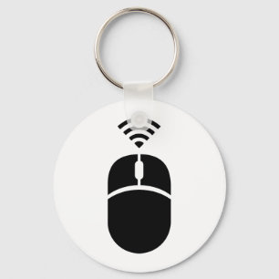 Llavero mouse inalámbrico para equipos