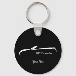 Llavero Movimiento del cepillo del negro de G37 Convertibl