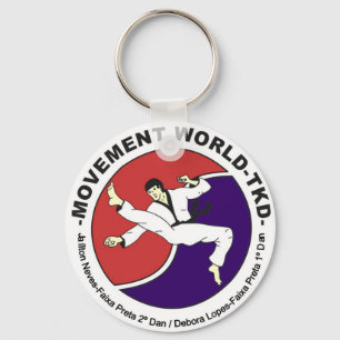 Llavero Movimiento Mundial Taekwondo