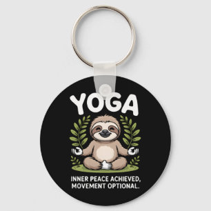 Llavero Movimiento Opcional de Peregza de Yoga Logrado Paz