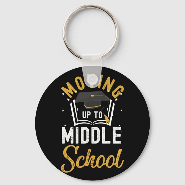Llavero Moving Up To Middle School Elementary school (Anverso)