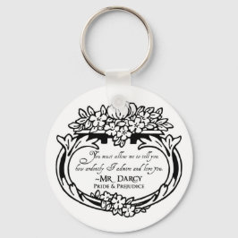 Llavero Mr Darcy Loves and Admires