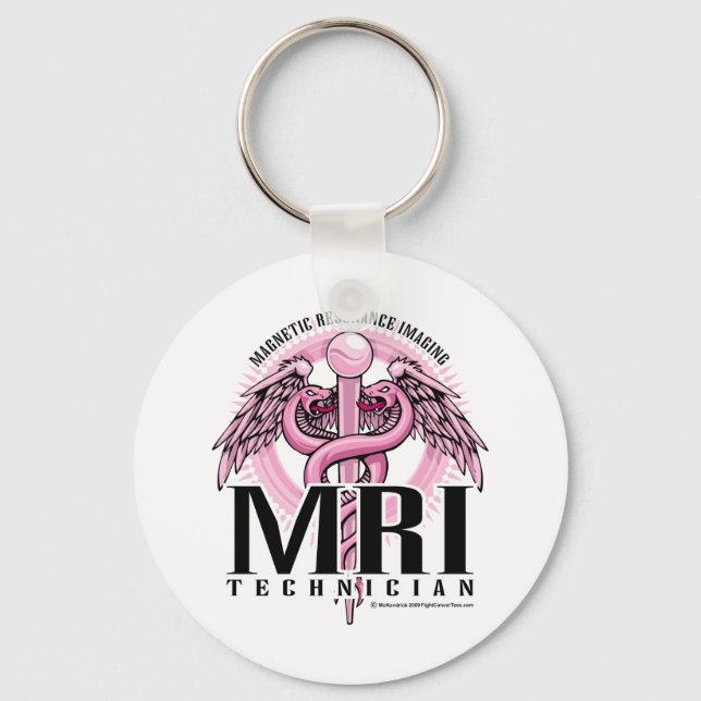 Llavero MRI Pink Caduceus (Anverso)