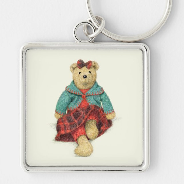 Llavero MRS. Keychain cuadrado de BEAR (Frente)