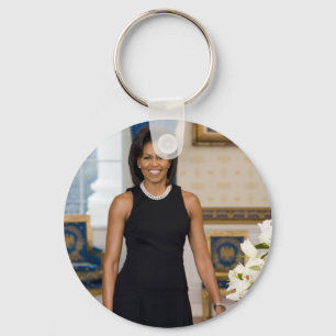 Llavero MrsObamaPortrait