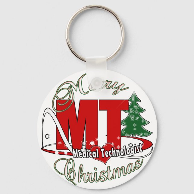 Llavero MT NAVIDADES Técnico Médico LAB (Anverso)