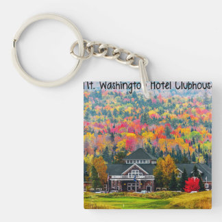 Llavero Mt. Washington Hotel Clubhouse Acrylic Keychain