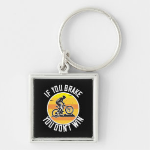 Llavero MTB - Si Frenas No Ganarás
