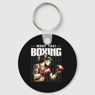 Llavero Muay tailandesa lucha contra artes marciales mma