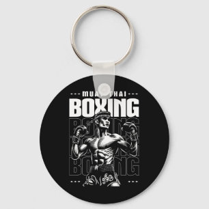 Llavero Muay Thai Fighter Mma Vintage