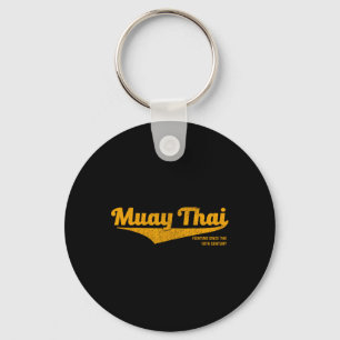 Llavero Muay Thai Kickboxing angustiado, Mma, Bjj, Tailand