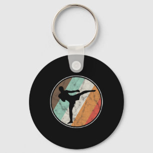 Llavero Muay Thai Kickboxing Vintage Angustiado
